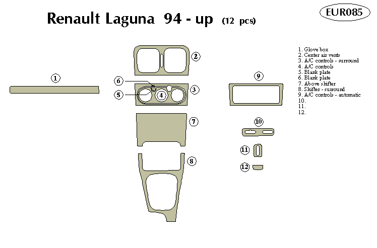 Renault Laguna Dash Kit by B&I