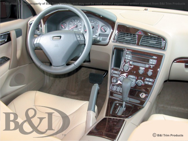Volvo S60 Without Oem  Wood Dash Kit by B&I