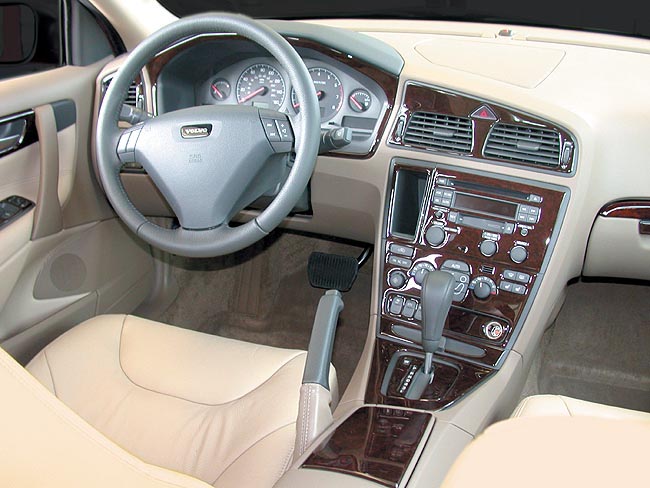 Volvo S60 With Geartronic Or Manual Shifter Wood Dash Kit by B&I