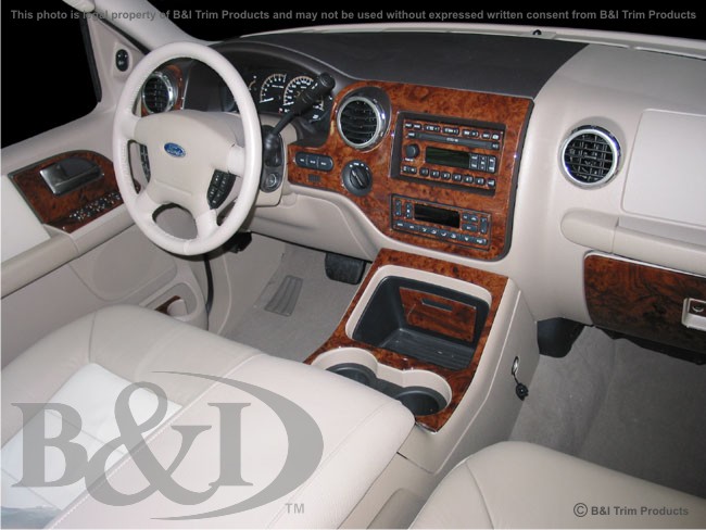 Ford Expedition 4 Wd Wood Dash Kit by B&I