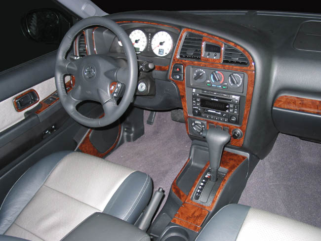 Nissan pathfinder wood dash kit