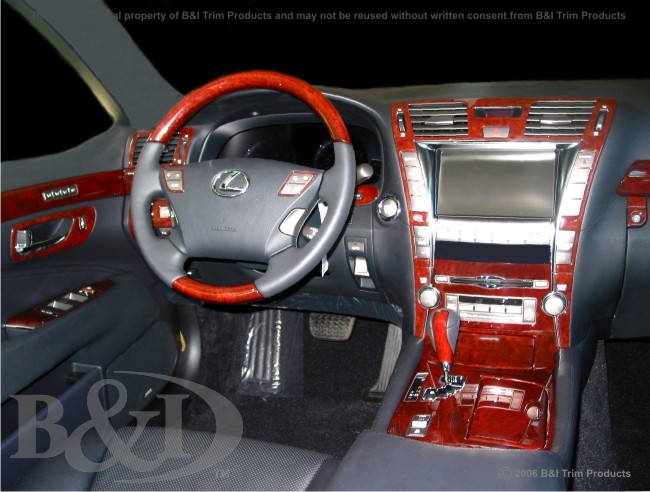 Lexus Ls460 Wood Dash Kit by B&I
