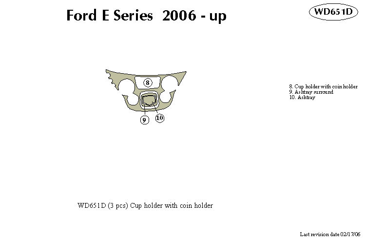 Ford E Series Dash Kit by B&I