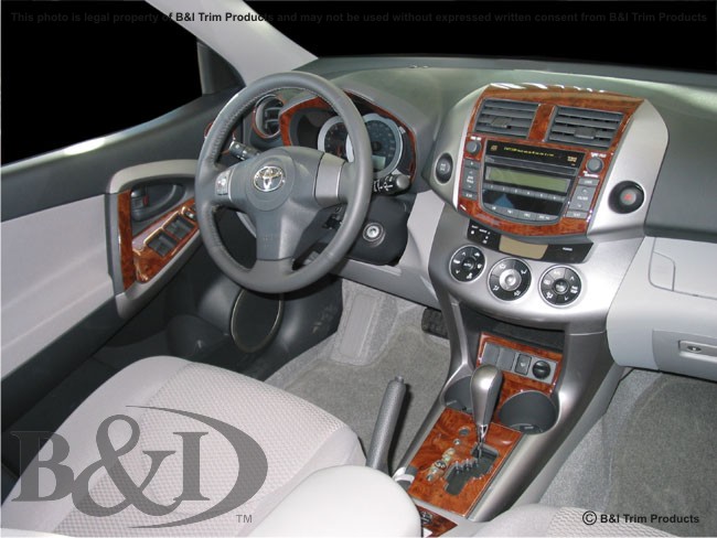 Toyota Rav 4 Wood Dash Kit by B&I